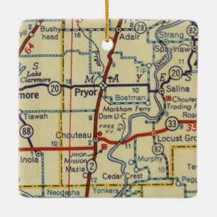 Ornement En Céramique Pryor Oklahoma