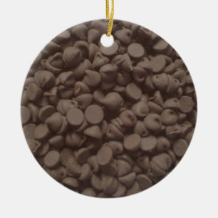 Ornement En Céramique Puce de chocolat