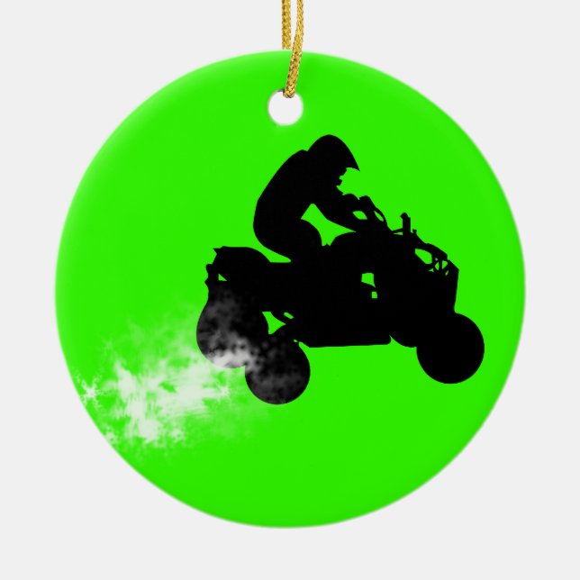 Ornement En Céramique quadruples (Devant)