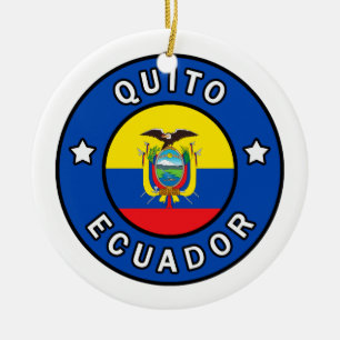 Ornement En Céramique Quito Équateur