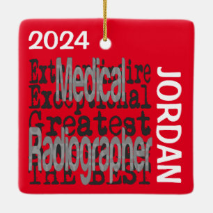 Ornement En Céramique Radiographe Médicale Extraordinaire PERSONNALISÉ