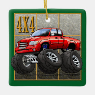 Ornement En Céramique Red_Tundra