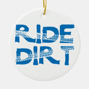 Ornement En Céramique Ride Dirt