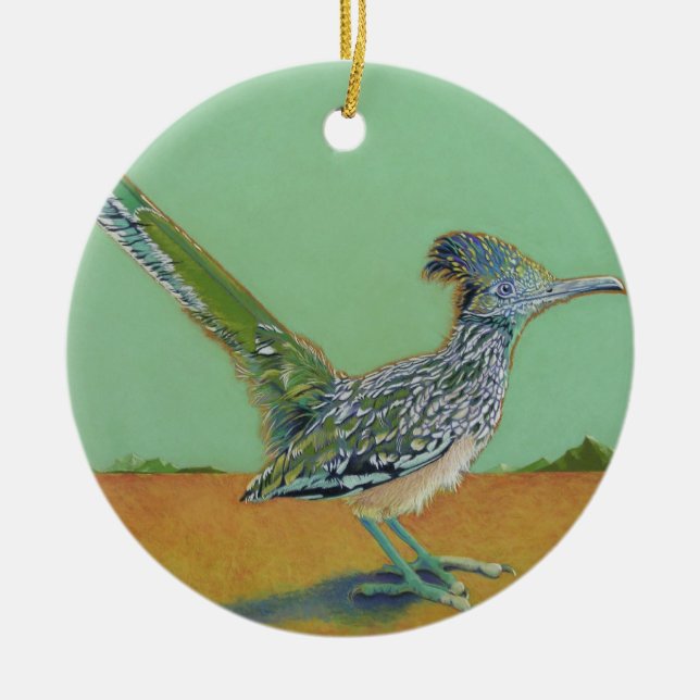 Ornement En Céramique Roadrunner (Devant)