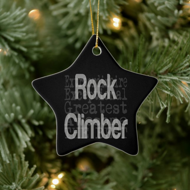 Ornement En Céramique Rock Climat Extraordinaire (Arbre)