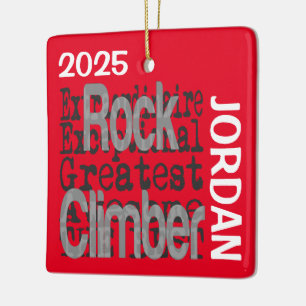 Ornement En Céramique Rock Climat Extraordinaire PERSONNALISÉ