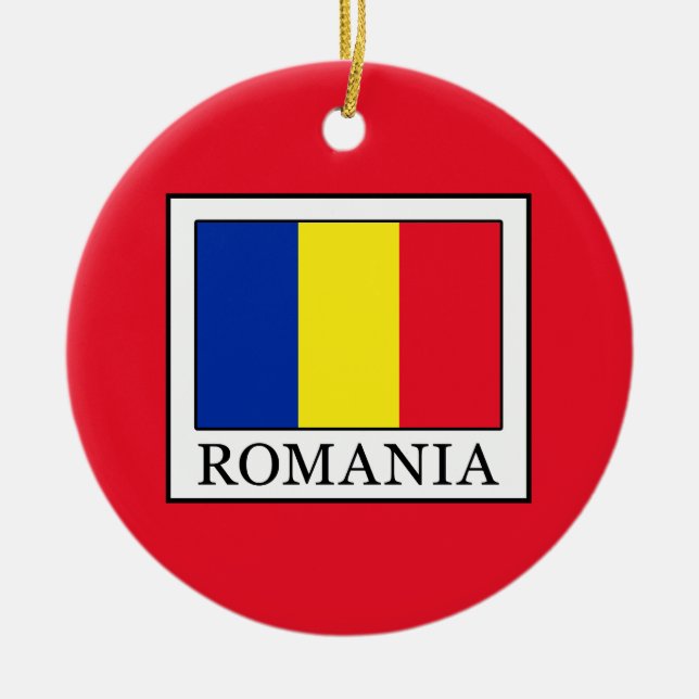 Ornement En Céramique Roumanie (Devant)