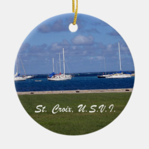 Ornement En Céramique Sainte-Croix, U.S.V.I.