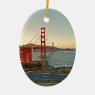 Ornement En Céramique San Francisco golden gate bridge