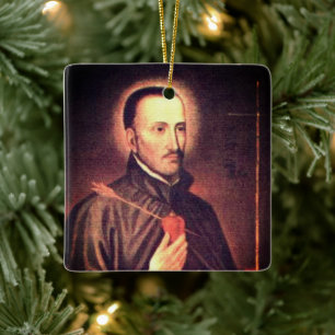 Ornement En Céramique San Roque González de Père Noël Cruz