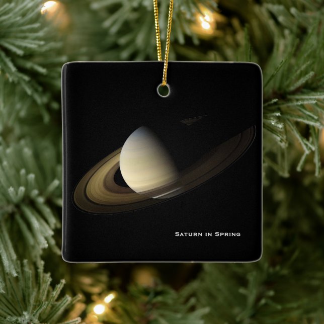 Ornement En Céramique Saturne au printemps Equinox, Noël Cassini (Arbre)