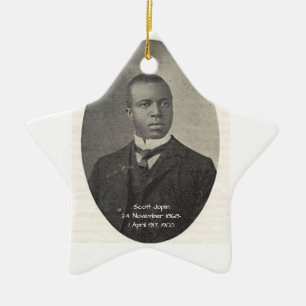 Ornement En Céramique Scott Joplin