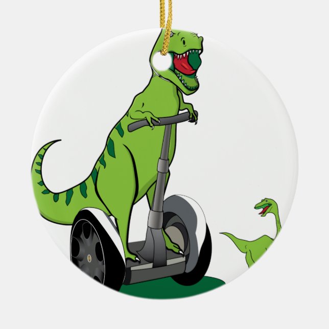 Ornement En Céramique Segwayasaurus (Devant)