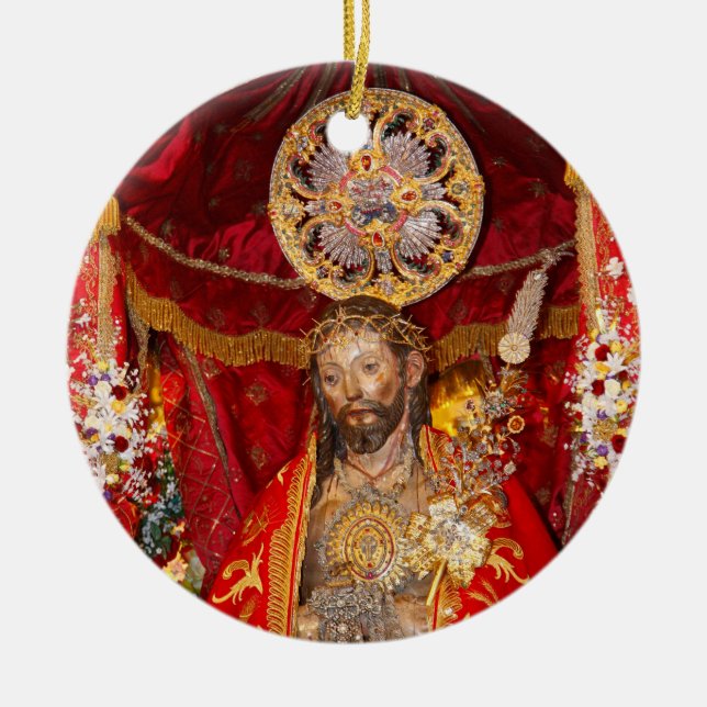 Ornement En Céramique "Senhor Santo Cristo dos Milagres" (Devant)