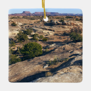 Ornement En Céramique Sentier Pothole Point à Canyonlands National Park