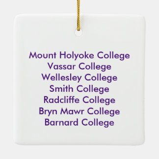 Ornement En Céramique Sept soeurs ornementent ensemble