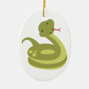 Ornement En Céramique Serpent mignon
