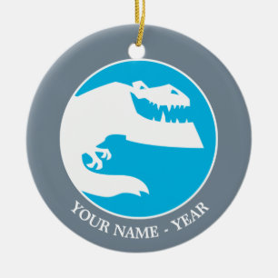 Ornement En Céramique Silhouette des boutons