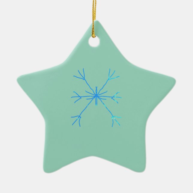 Ornement En Céramique Simple minimal elegant custom circle photo collage (Devant)