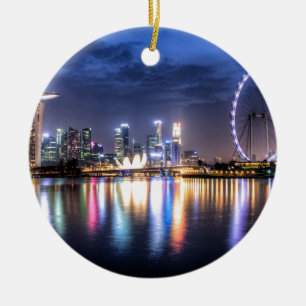 Ornement En Céramique Singapour !