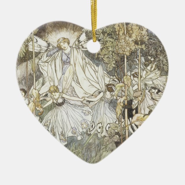 Ornement En Céramique Songe d'une nuit d'été féerique 1907 (Devant)