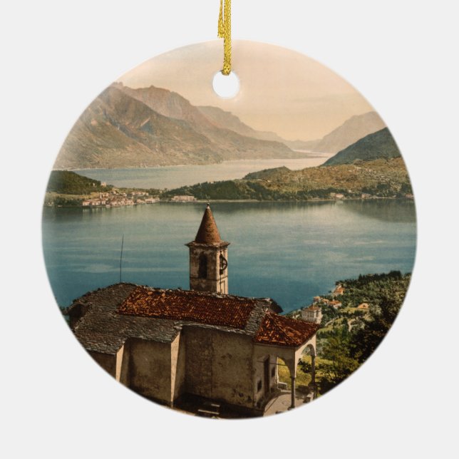 Ornement En Céramique St Angelo, lac Como, Lombardie, Italie de Capello (Dos)