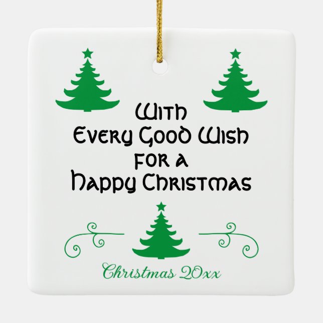 Ornement En Céramique St. Winifred du Pays de Galles (P 002) (Dos)