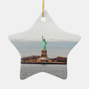 Ornement En Céramique Statue de la liberté fraîche - NY New York