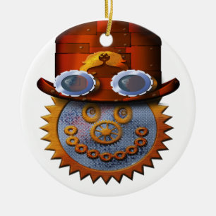 Ornement En Céramique steampunk
