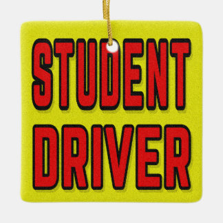 Ornement En Céramique Student Driver