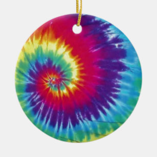 Ornement En Céramique Style super de hippie de colorant de cravate