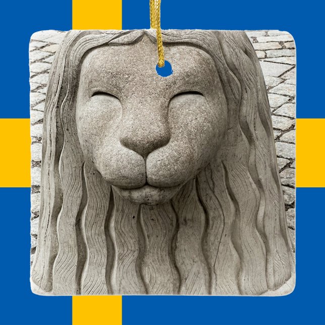 Ornement En Céramique Suède Statue du lion de pierre Stockholm Photo (Créateur téléchargé)