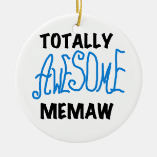 Ornement En Céramique T-shirts et cadeaux bleus totalement