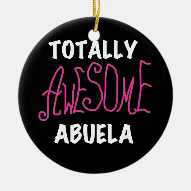 Ornement En Céramique T-shirts et cadeaux roses totalement (Devant)
