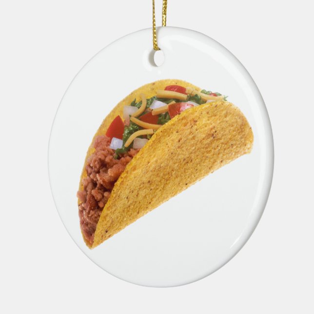 Ornement En Céramique Taco dur de Shell (Gauche)
