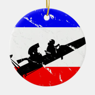 Ornement En Céramique TALENT d'Entrave-Bateau de liberté