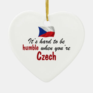 Ornement En Céramique Tchèque humble