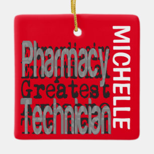 Ornement En Céramique Technicien en pharmacie Extraordinaire PERSONNALIS