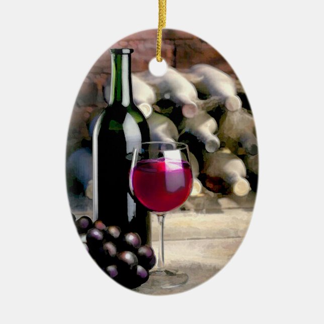 Ornement En Céramique Temps d'échantillon (Devant)