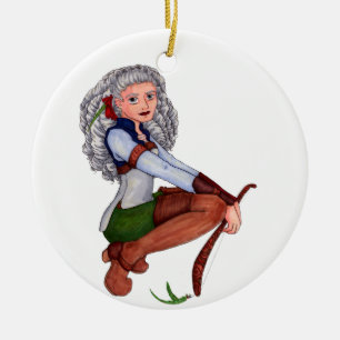 Ornement En Céramique Tesla