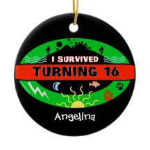 Texte Personnalisable Avec J'Ai Survécu À L'Arrivé