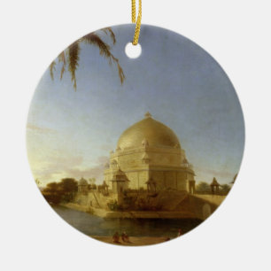 Ornement En Céramique Tombe de Sher Shah, Sasaram, le Bihar, c.1790