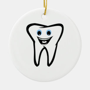 Ornement En Céramique Tooth