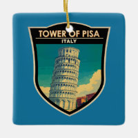 Tour de Pise Italie Voyage Art Vintage