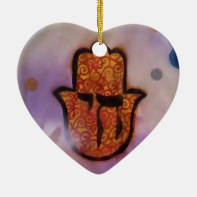 Ornement En Céramique Tout le Chai'd - l'abeille potentielle ! (Devant)