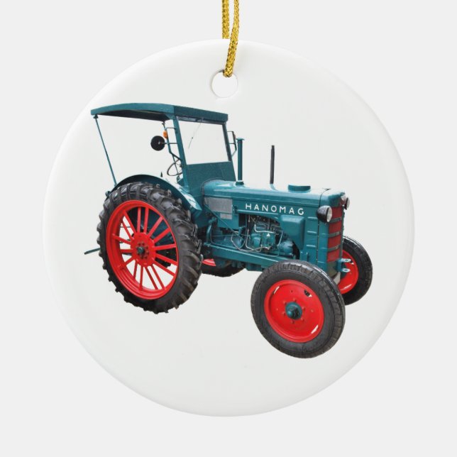 Ornement En Céramique Tractor (Devant)