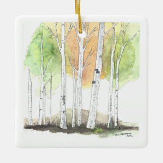 Ornement En Céramique tree ornament