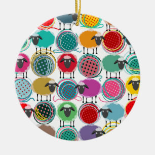 ORNEMENT EN CÉRAMIQUE TRICOT - SRF