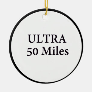 Ornement En Céramique ultra 50 milles de cercle