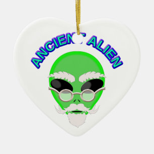 Ornement En Céramique Un Alien ancien